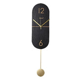 Rock Slab Wall Clock Light