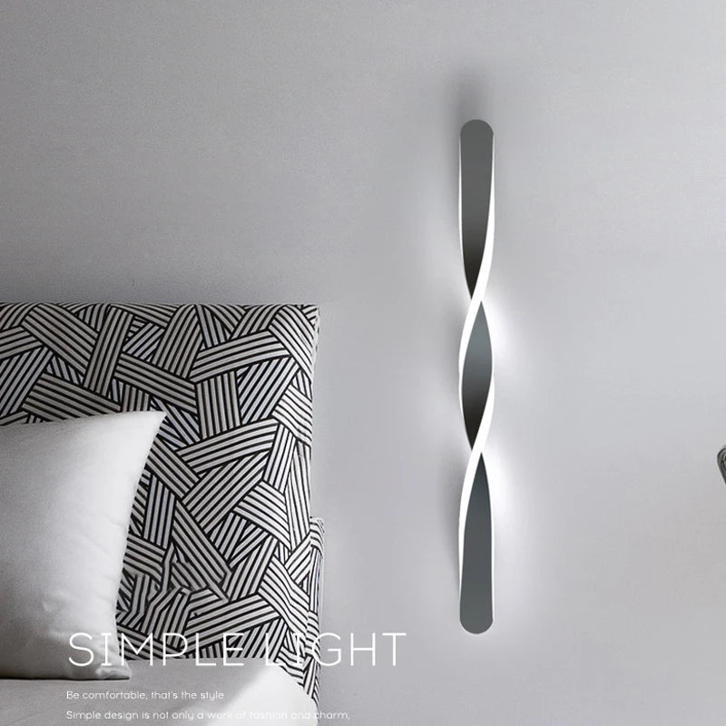 Hailion LED Spiral Wall Lamp