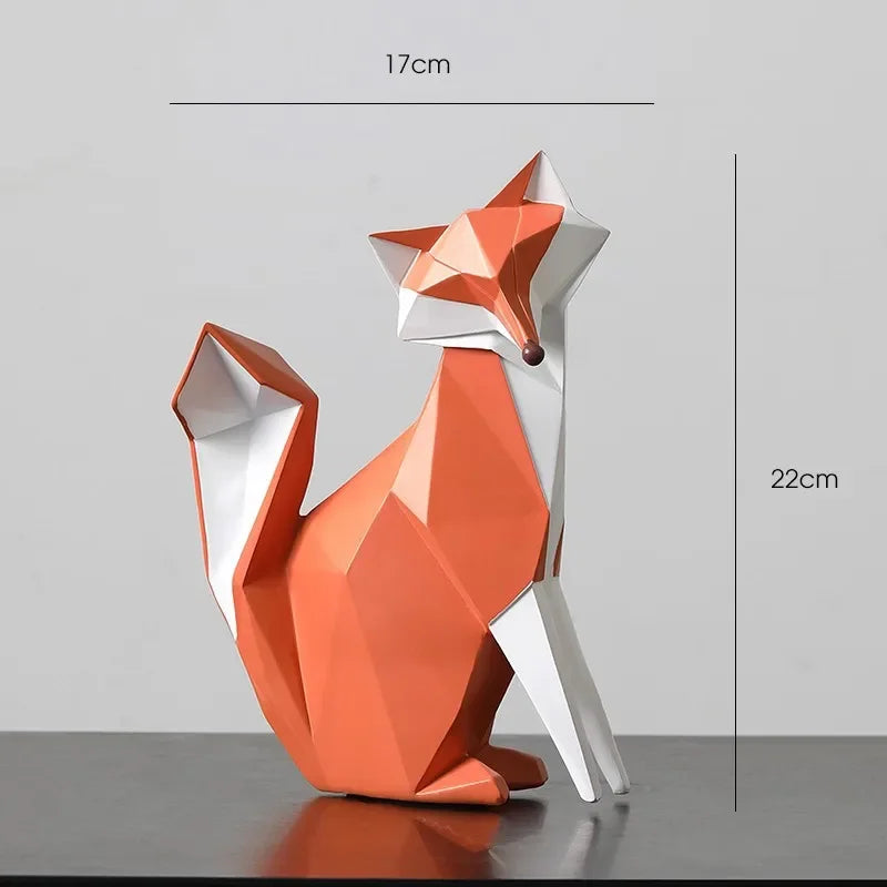 Modern Fox Animal Ornament