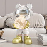 Desktop Space Bear Moon Night Light