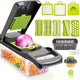 16in1 Multifunctional Vegetable Chopper with Peeler  Container