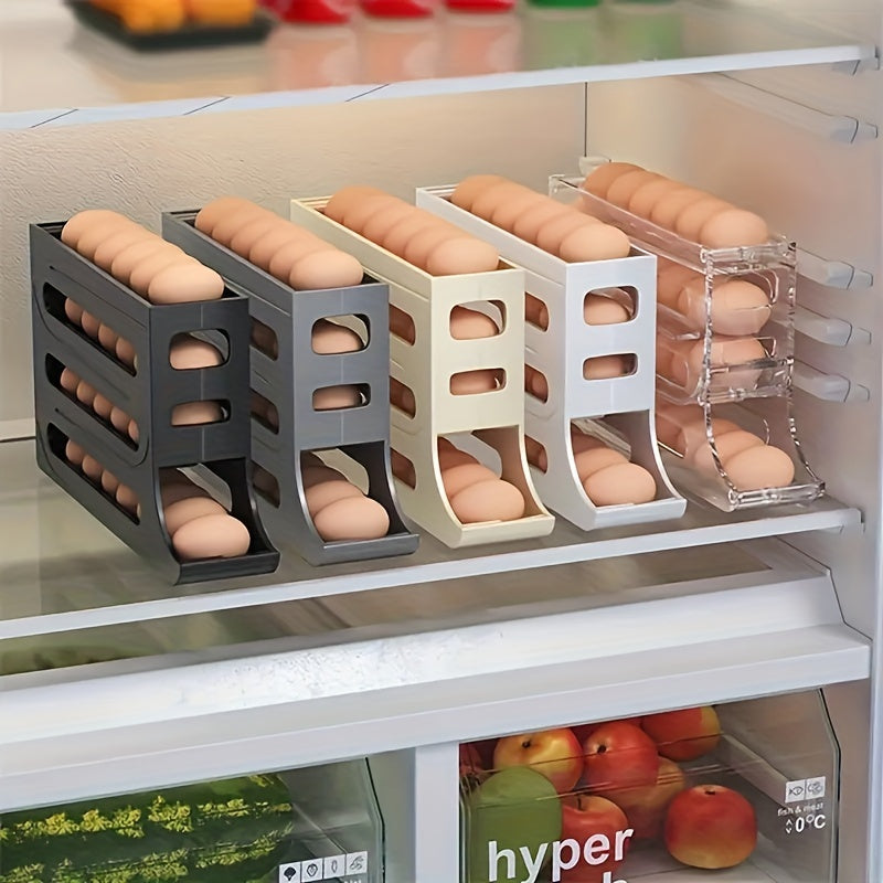 4 Layer Automatic Rolling Egg Holder